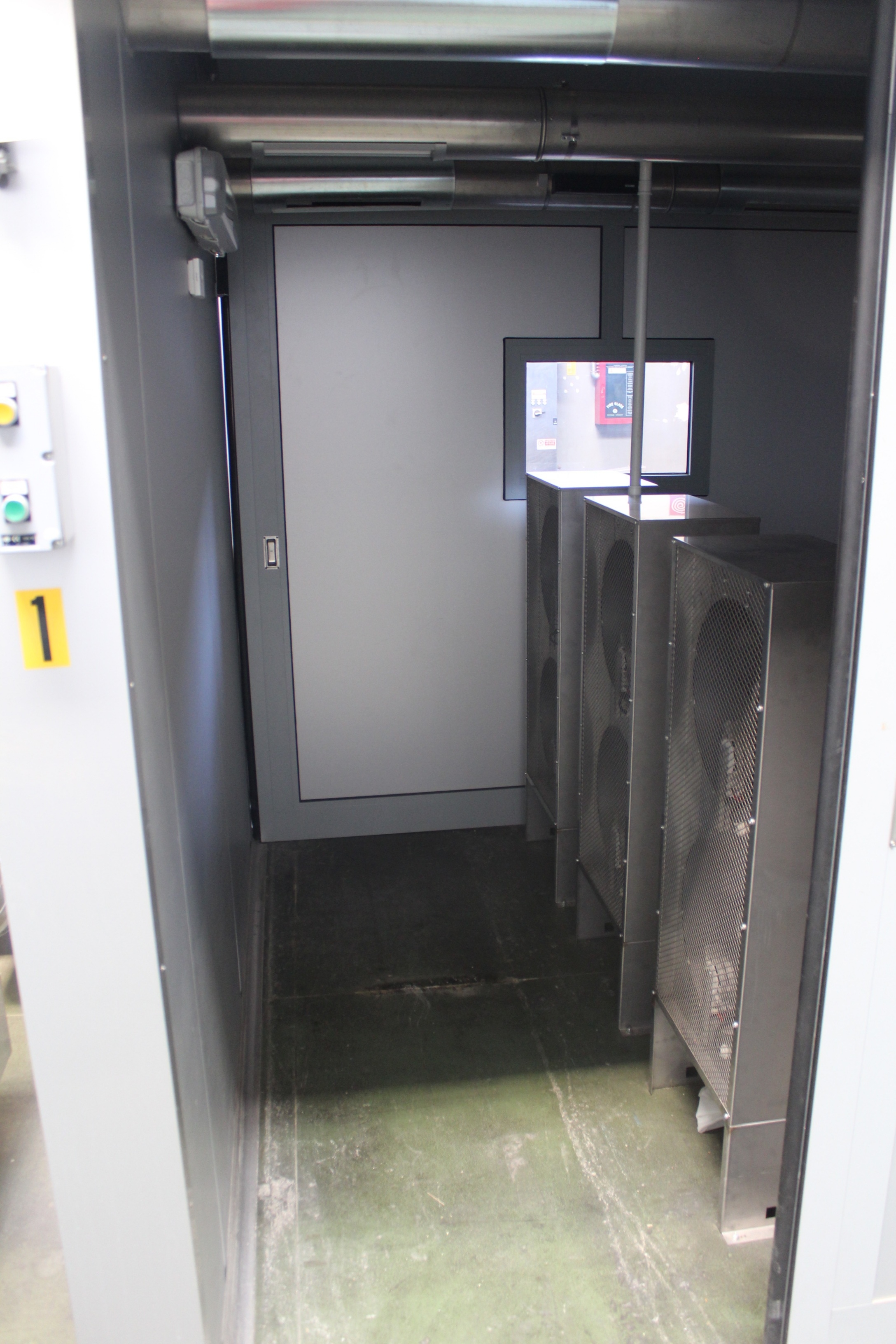 Freestanding Temperature Controlled 2 Section Combination Cooling