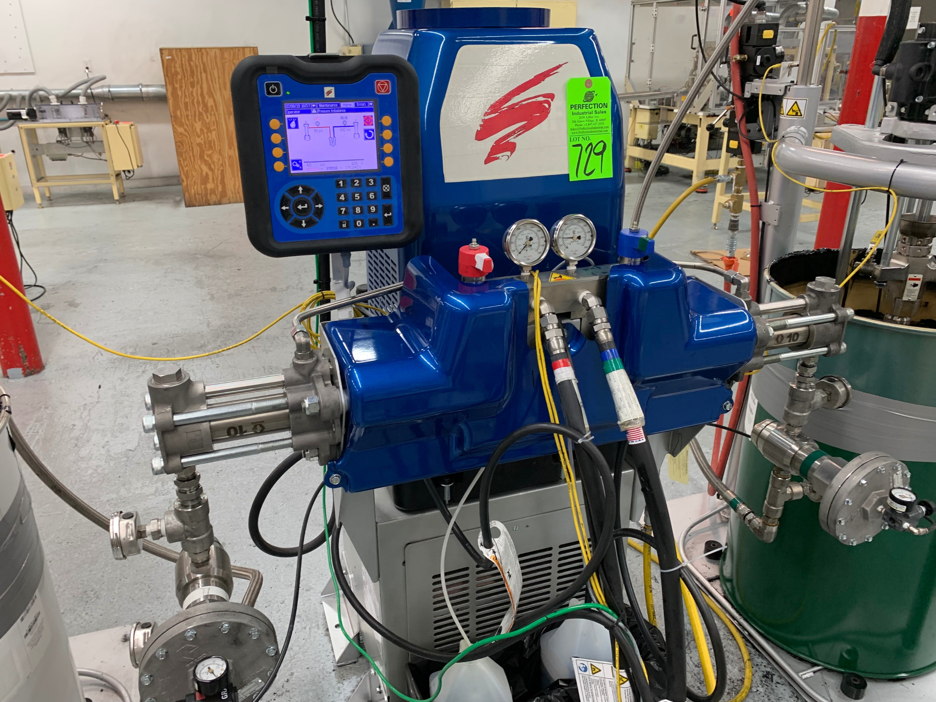 2015 GRACO HFRS 05 Hyd Fixed Ratio Meter, Mix & Dispense System