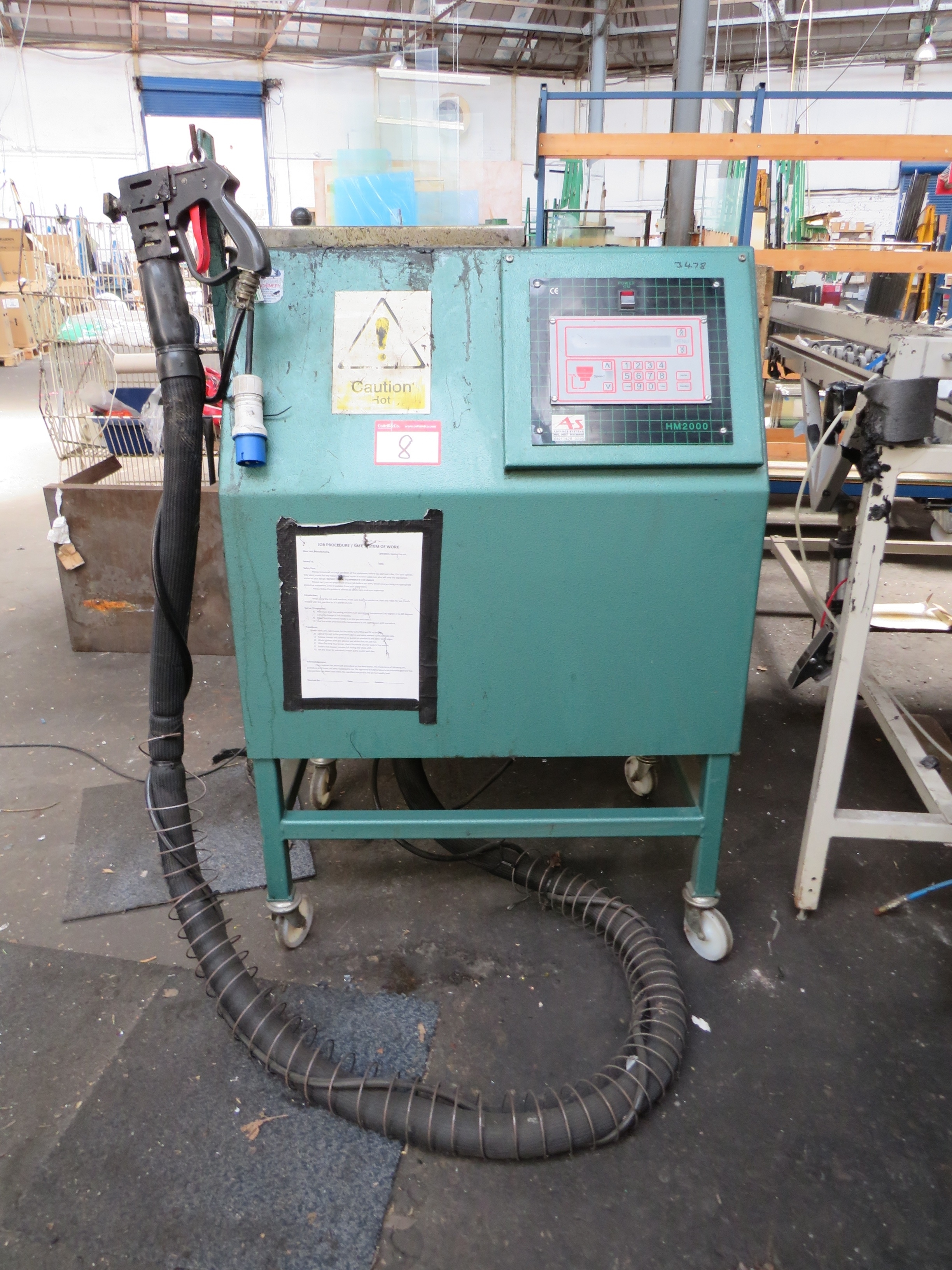 Advanced Systems Hot Melt Machine