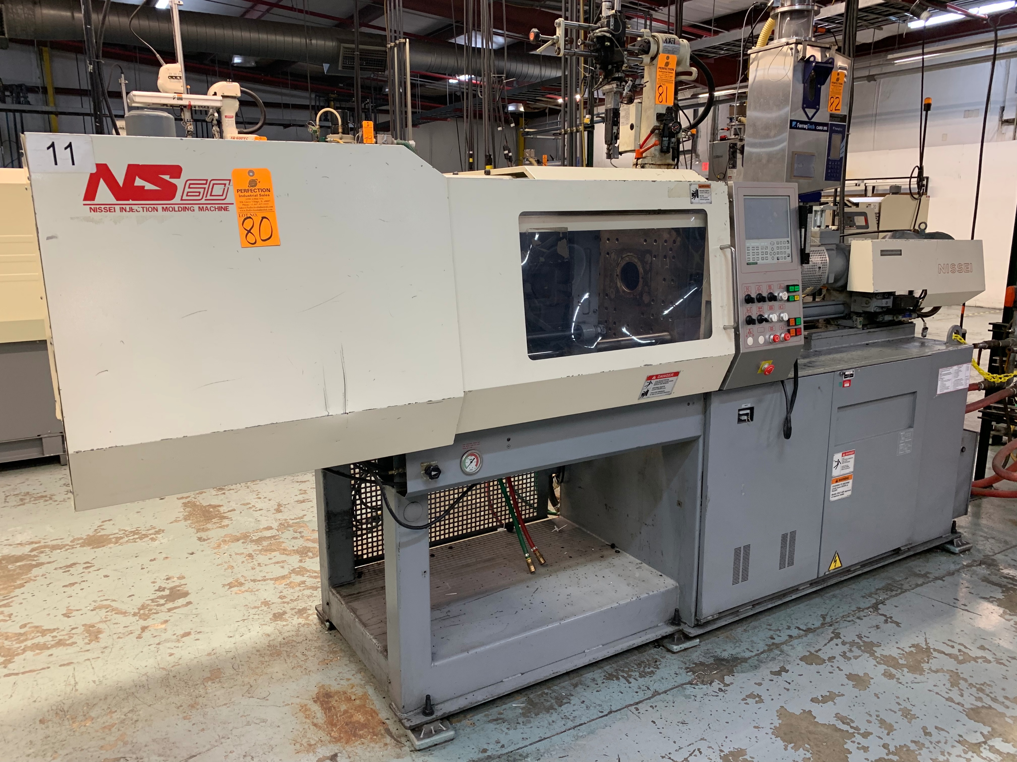 2001 NISSEI NS609A Injection Molding Machine