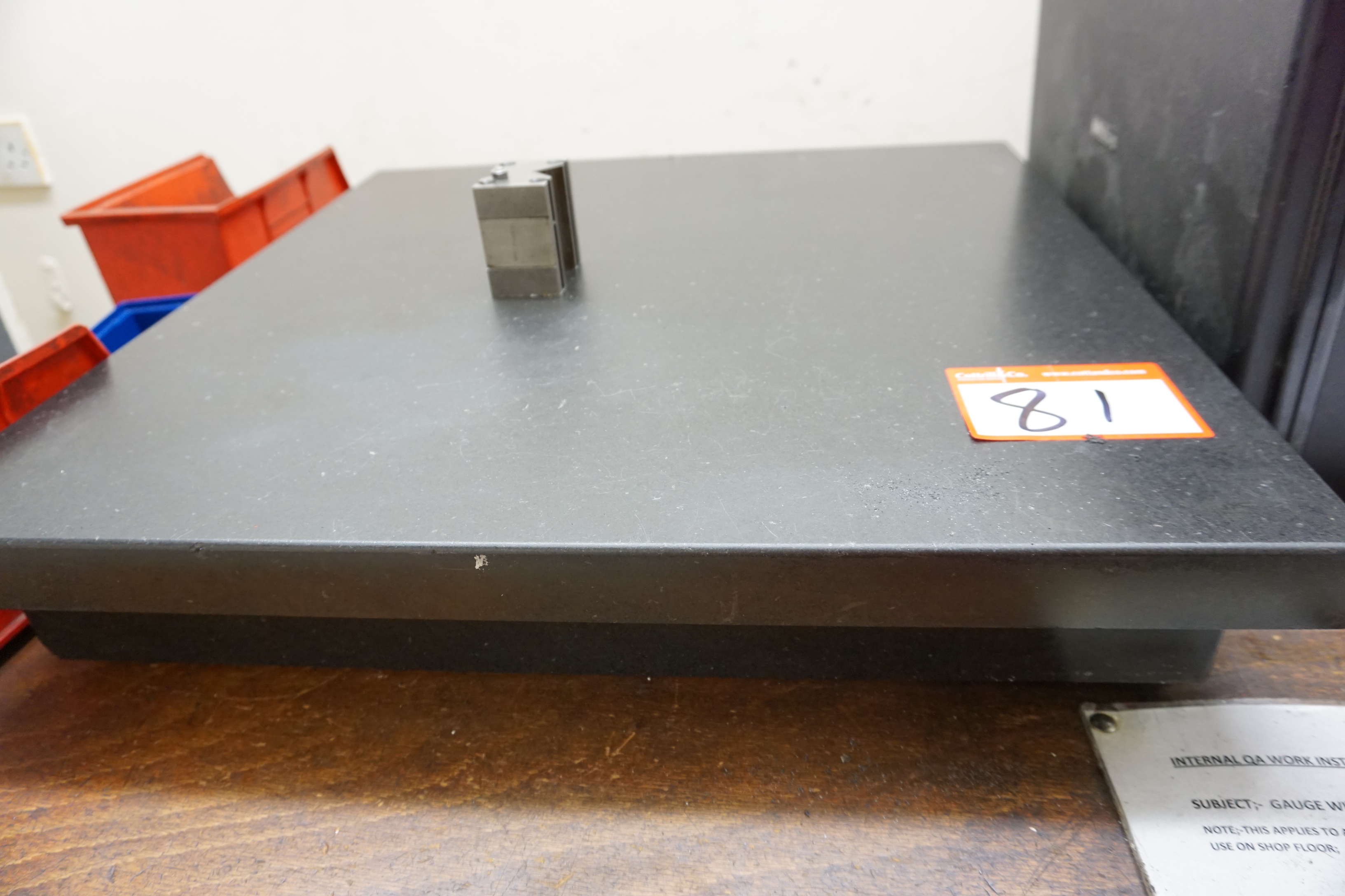 Granite Surface Plate 610mm