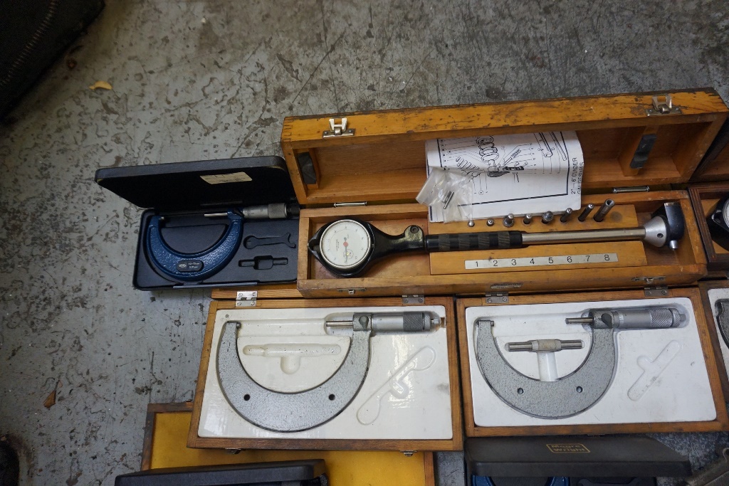 Qty of Depth Gauges and Micrometers