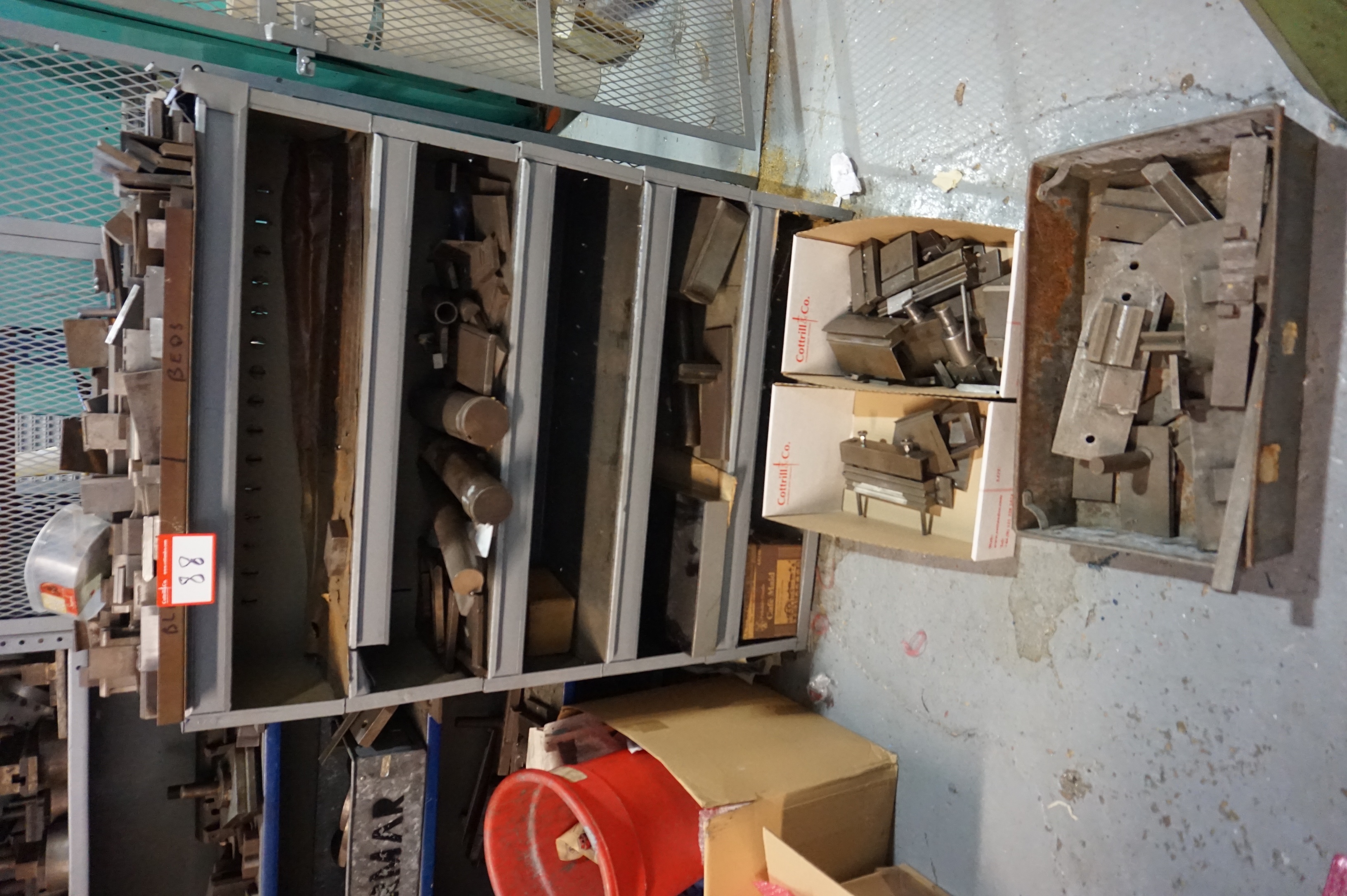 Press Tooling on Rack
