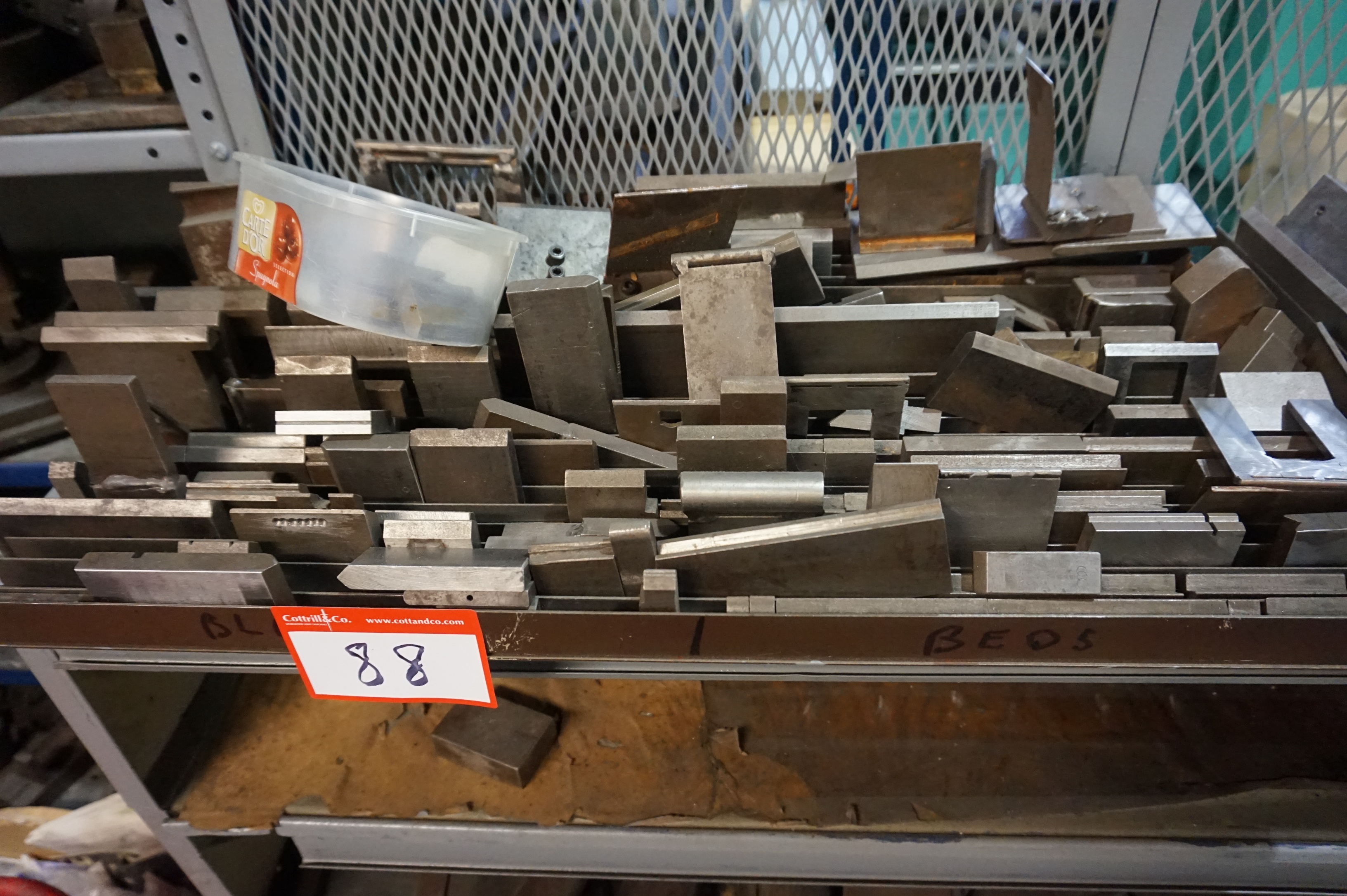 Press Tooling on Rack