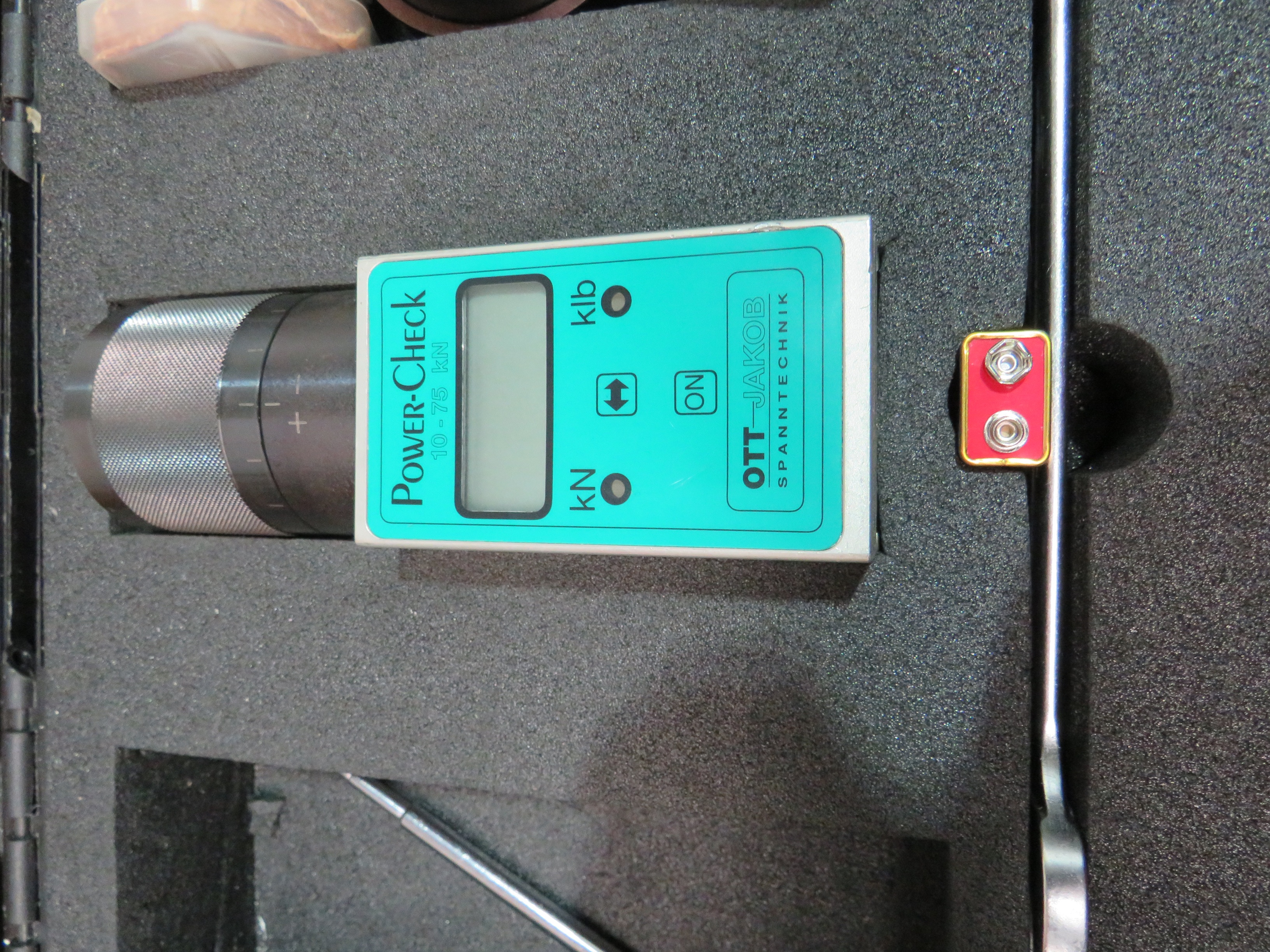 OTT Jakob Power Check 1075 KN and Gate Belts Tension Meter