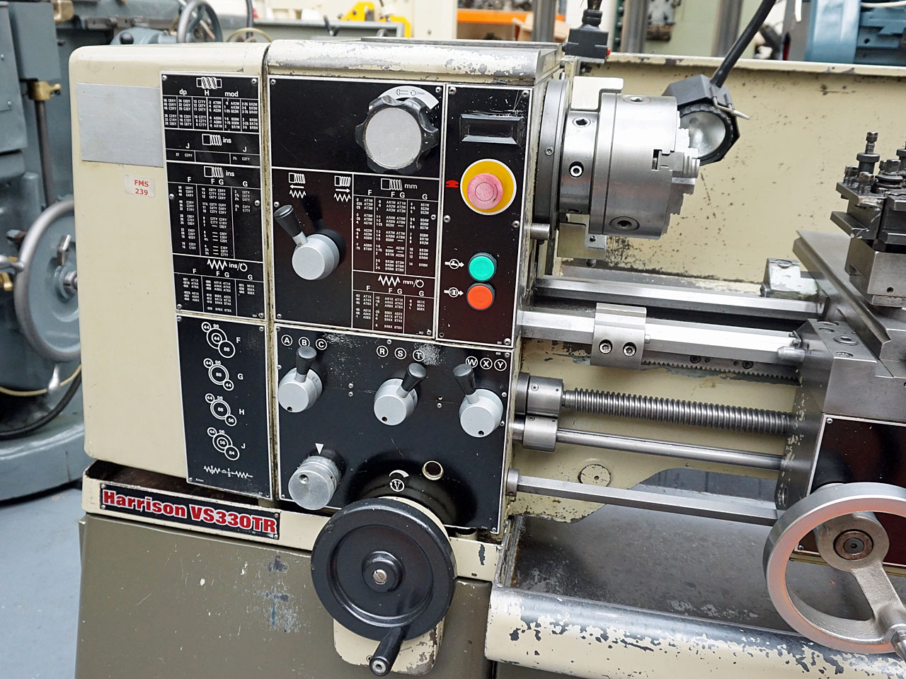 Harrison Type VS330TR Tool Room Centre Lathe