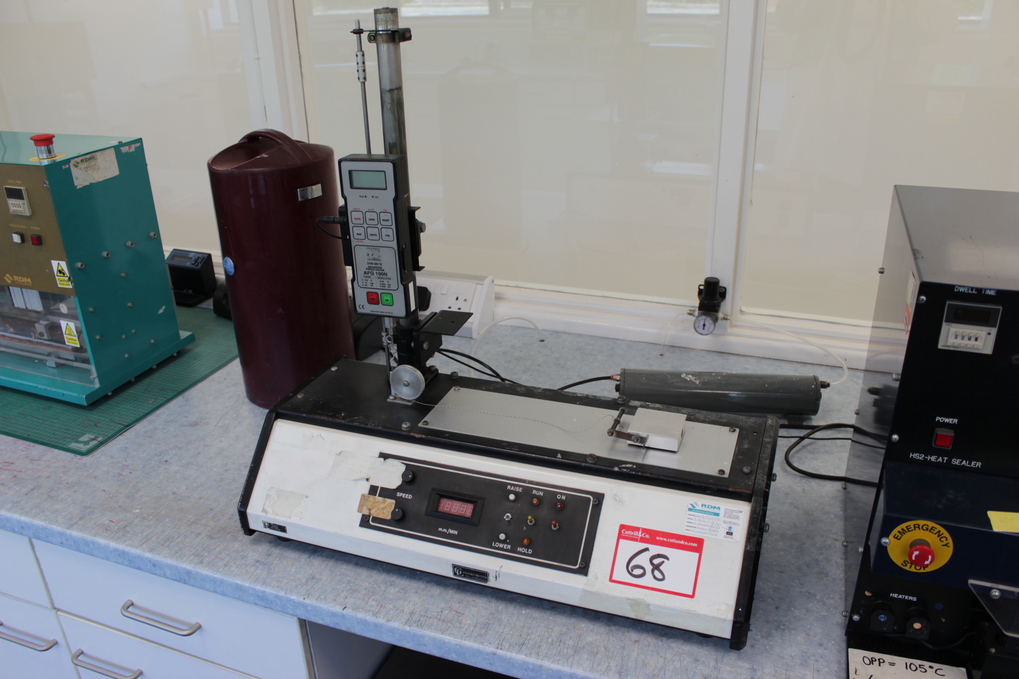 GL Instruments AFG 100N Advanced Force Gauge