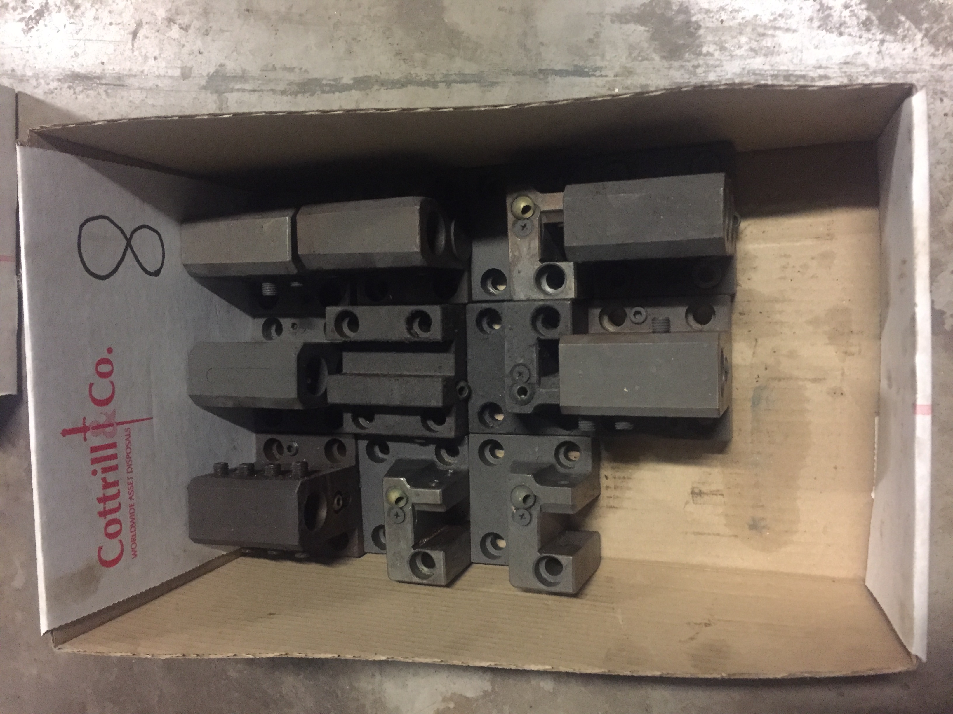 (11) x Static Tool Holders to suit Nakamura Tome TW10