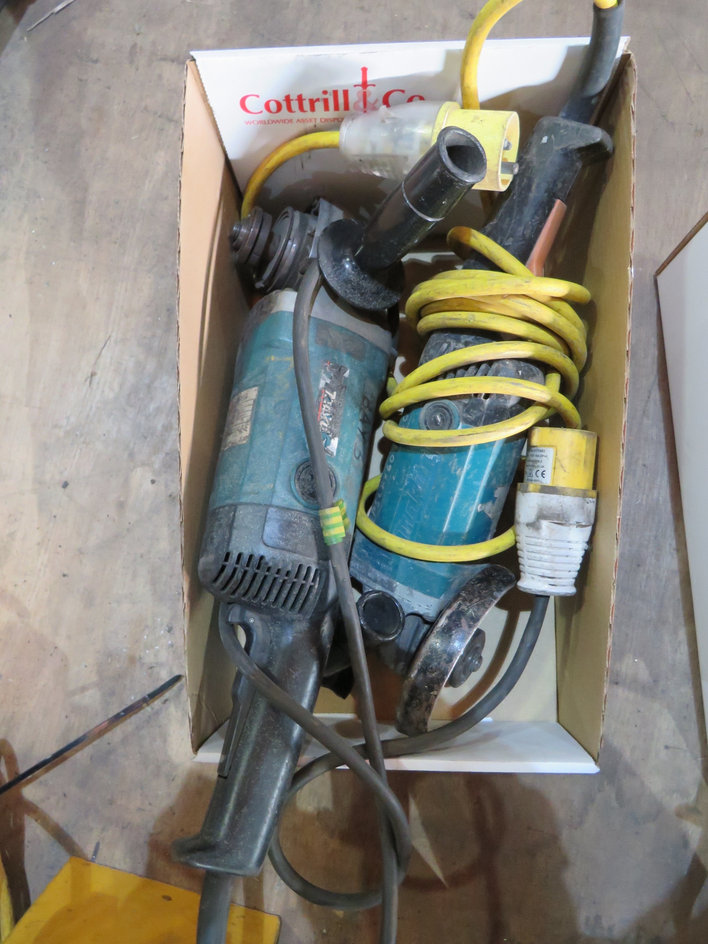 (3) 5" Hand Grinders & 8" Hand Grinders