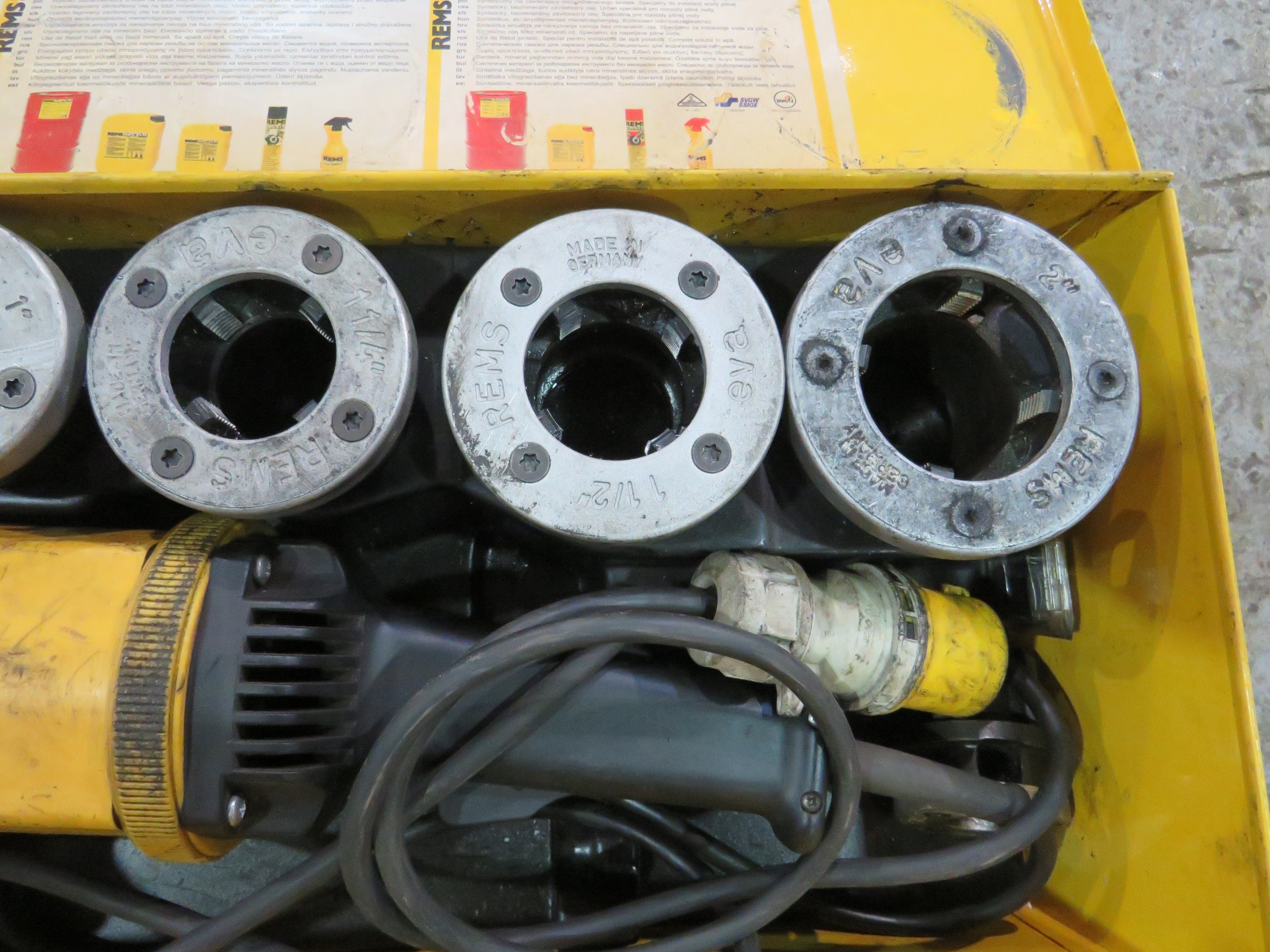 Rems Amigo 2 Electric Pipe Threader