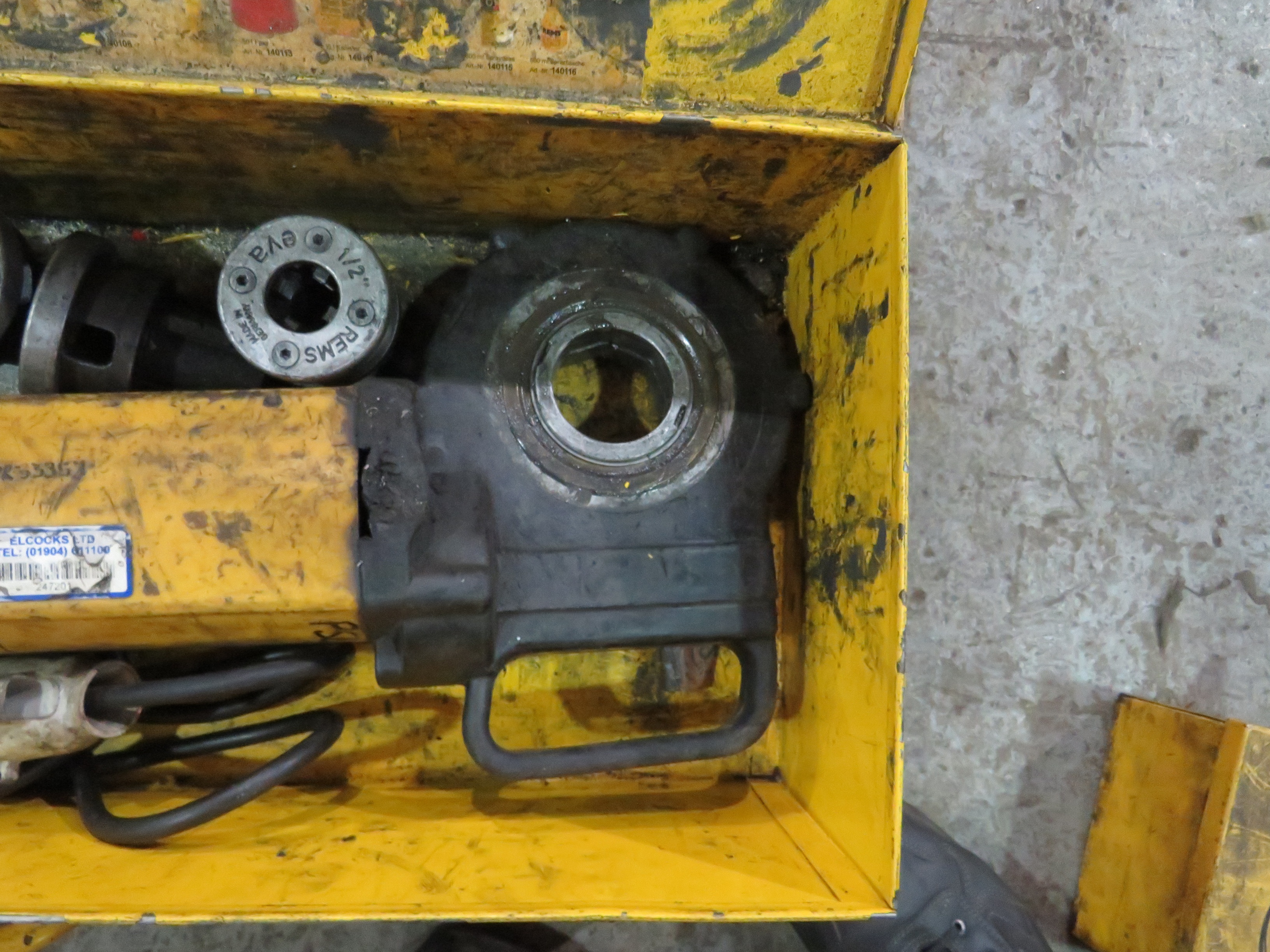 Rems Electric Pipe Threader