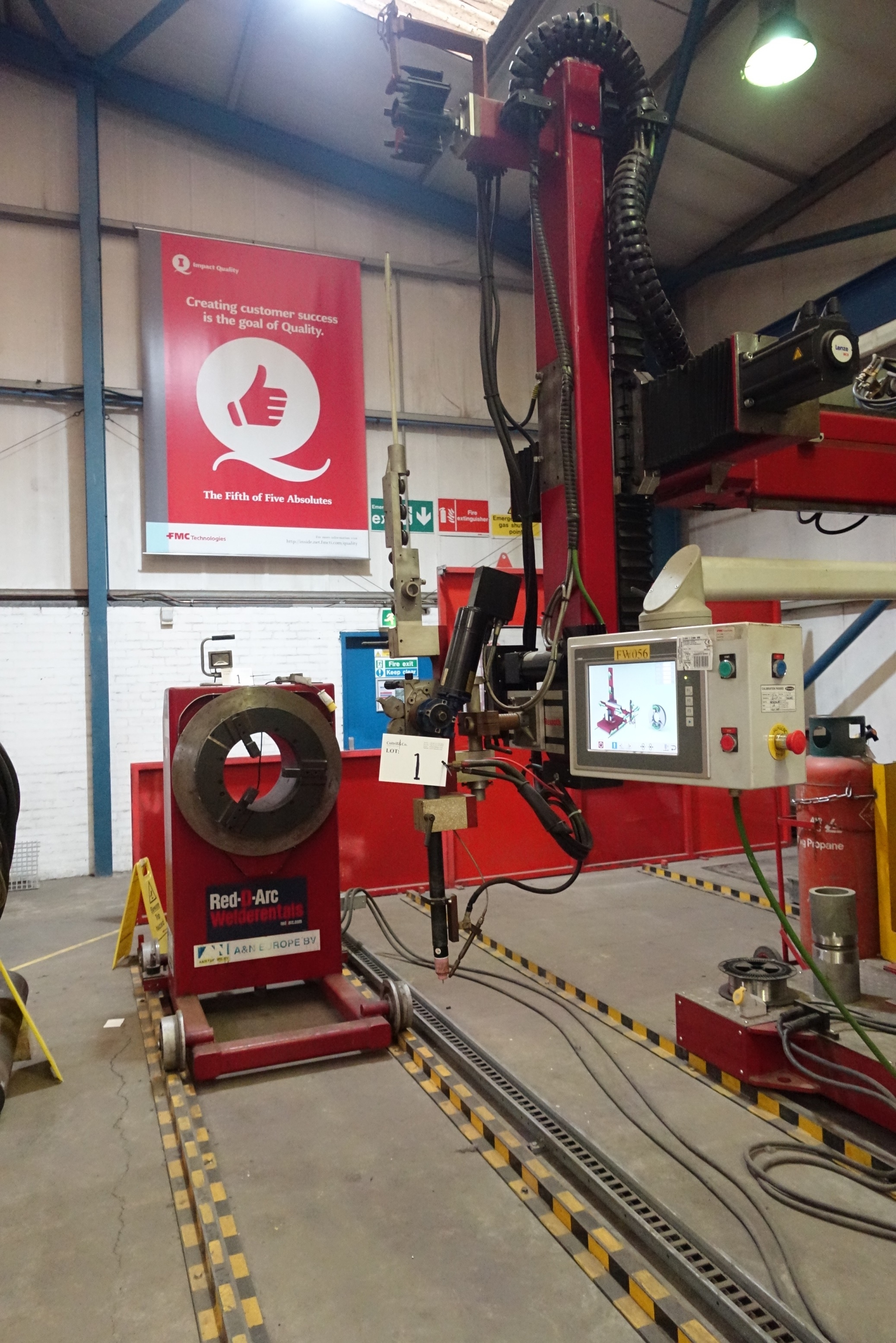 Hot Wire Tig Welding Machine with Heavy Duty Column & Boom