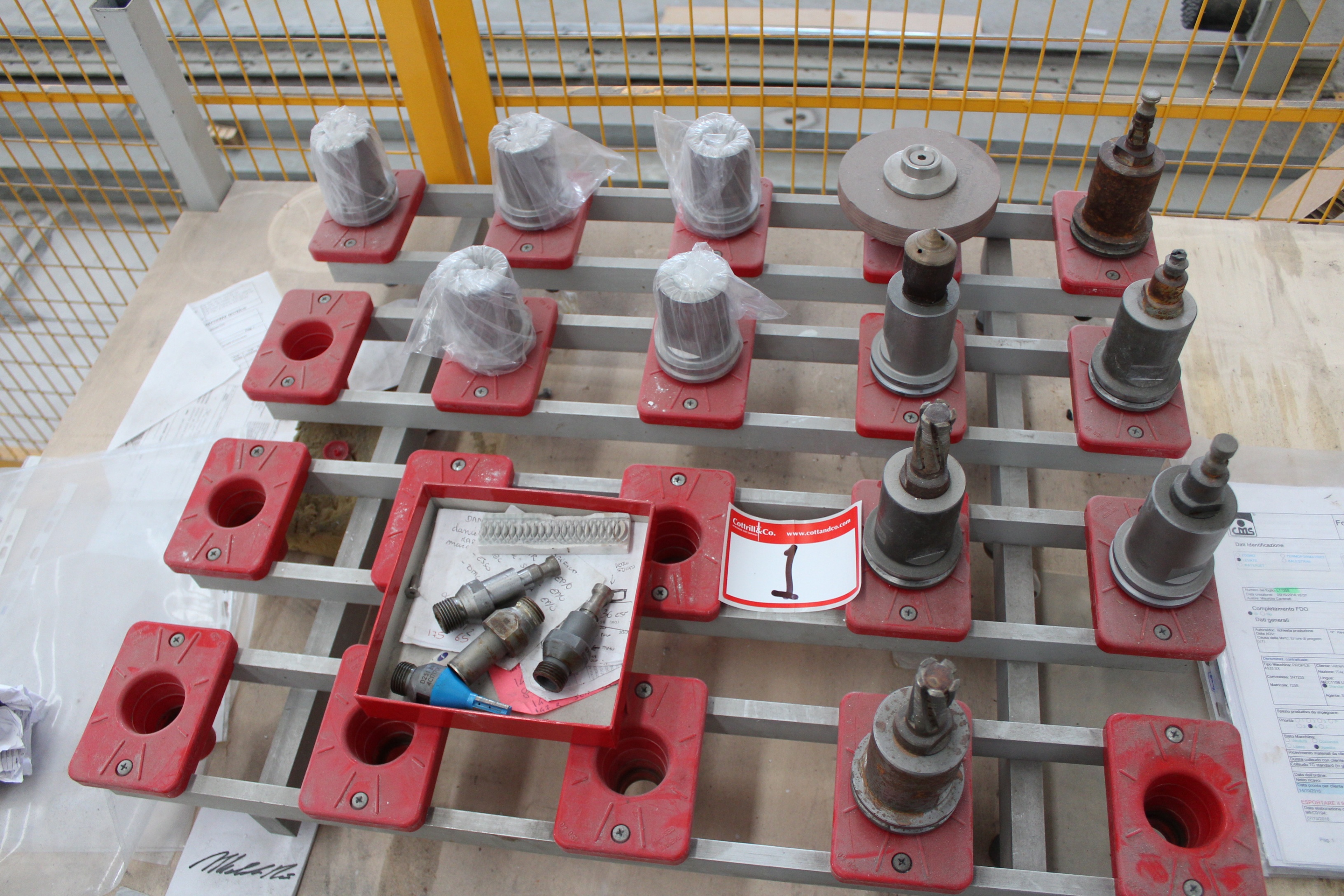 CMS Industries Model Profile CNC Vertical Glass Machining Centre