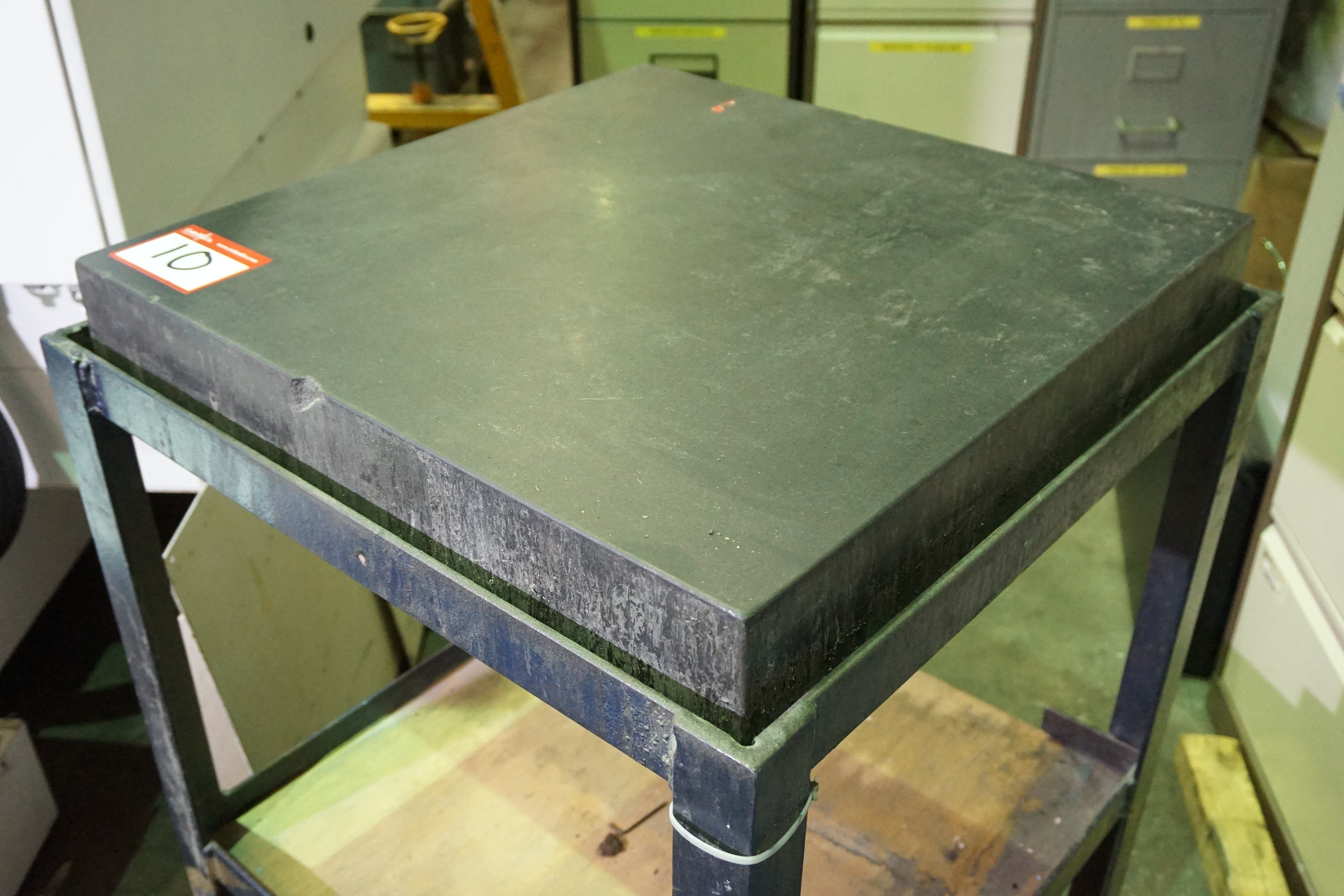 2ft x 2ft Granite Surface Block on stand