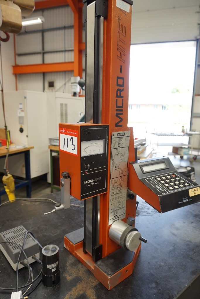 Tesa Micro Hite Digital Height Gauge on Granite Surface Table