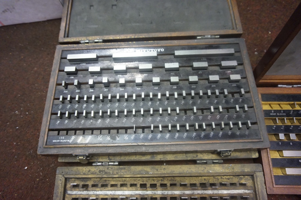 (3) Boxes of Slip Gauges