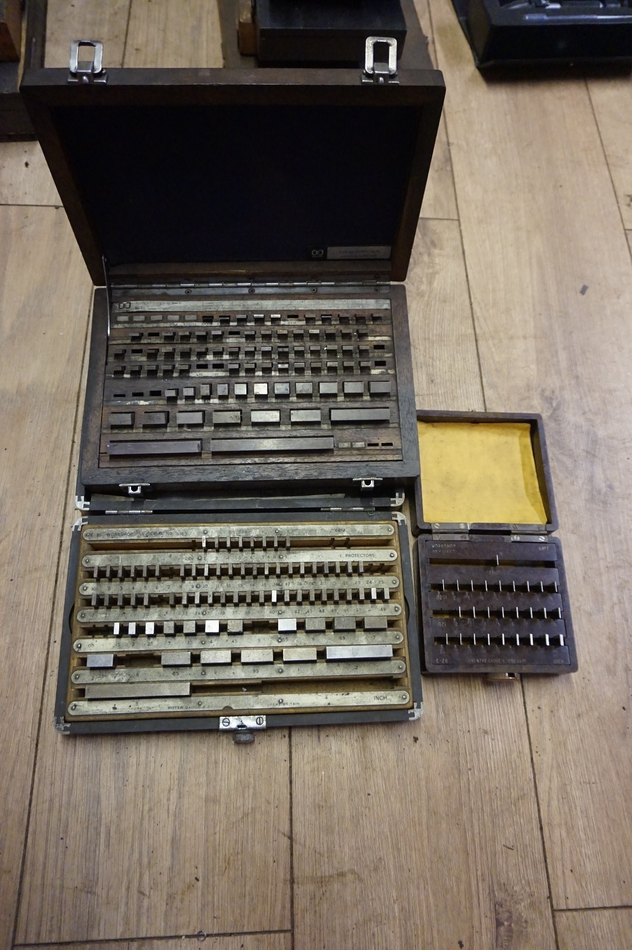 (2) Boxes of Imperial Slip Gauges