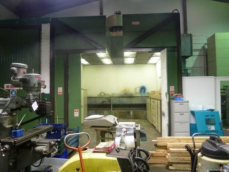 Binks Spray Booth