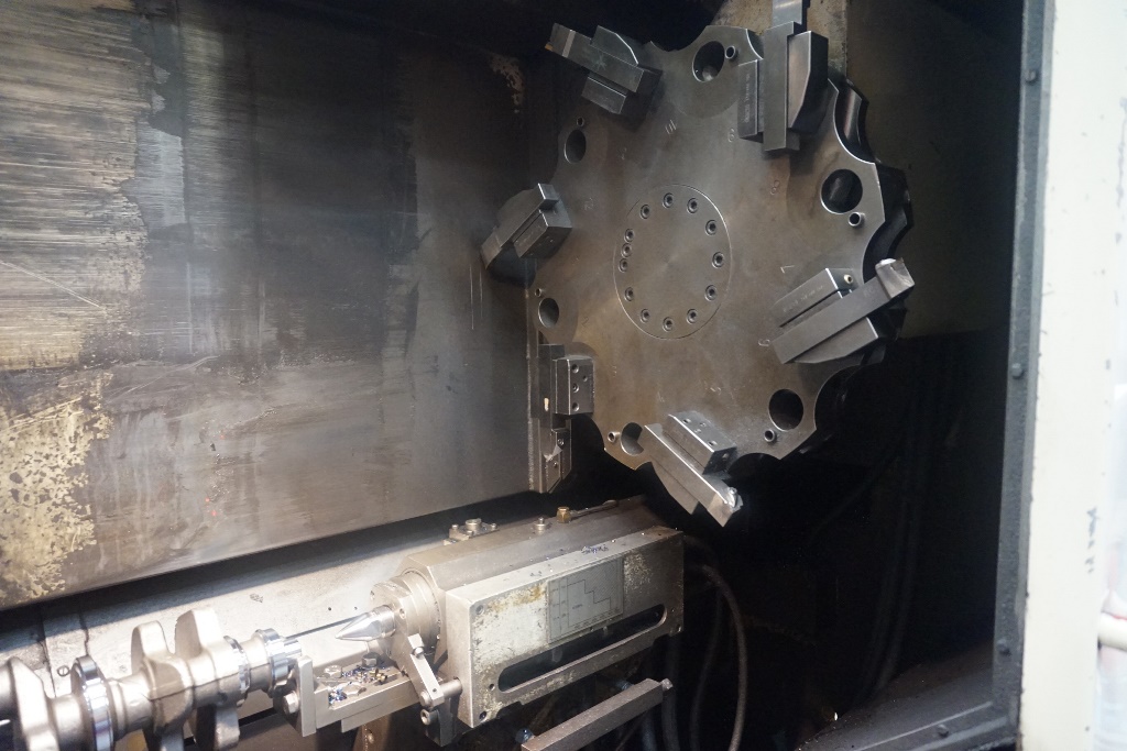 Ernault TOYODA Type 32 CNC Crankshaft Turning Lathe