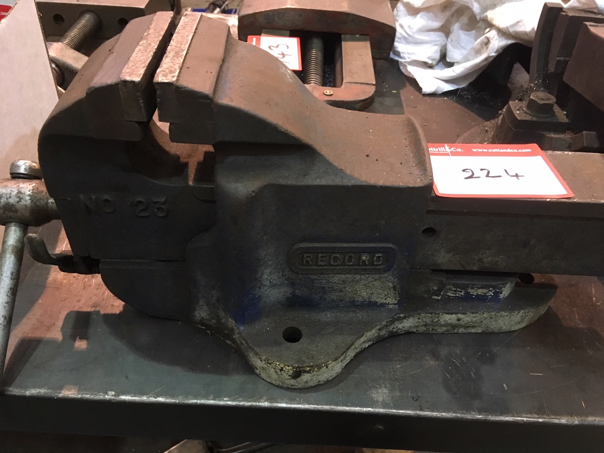 Bench Vice, Record No. 25