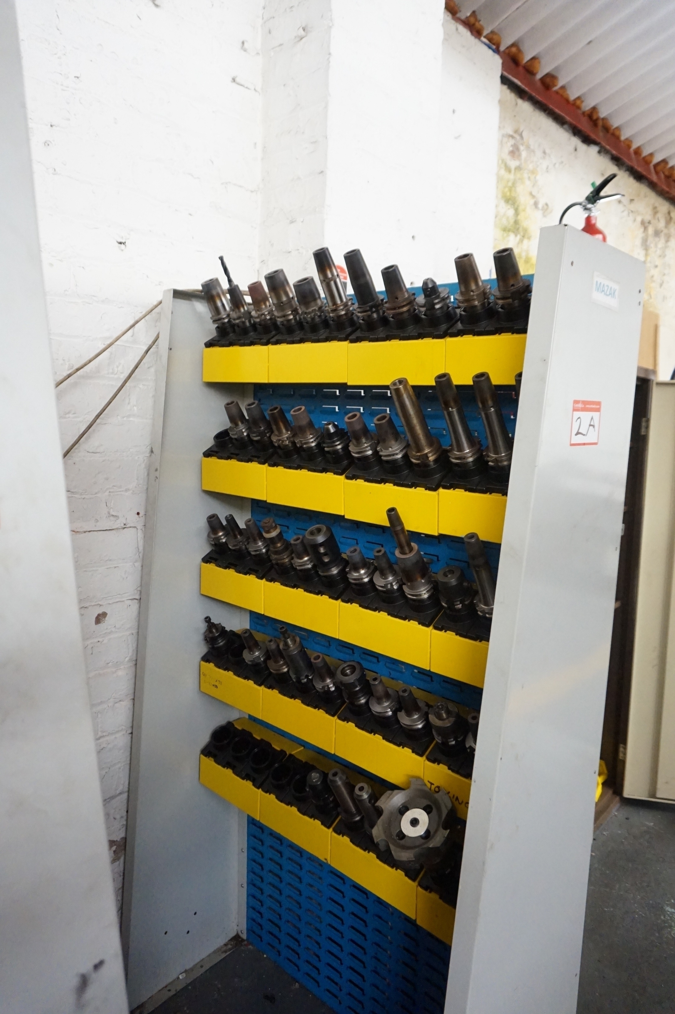 Rack of CAT 40 Tooling