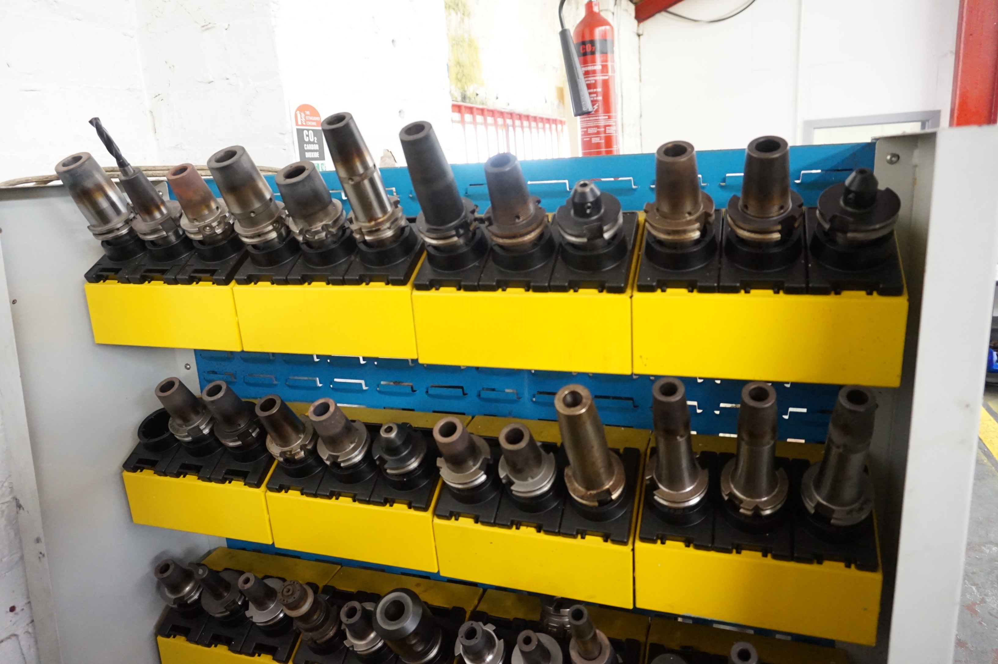 Rack of CAT 40 Tooling