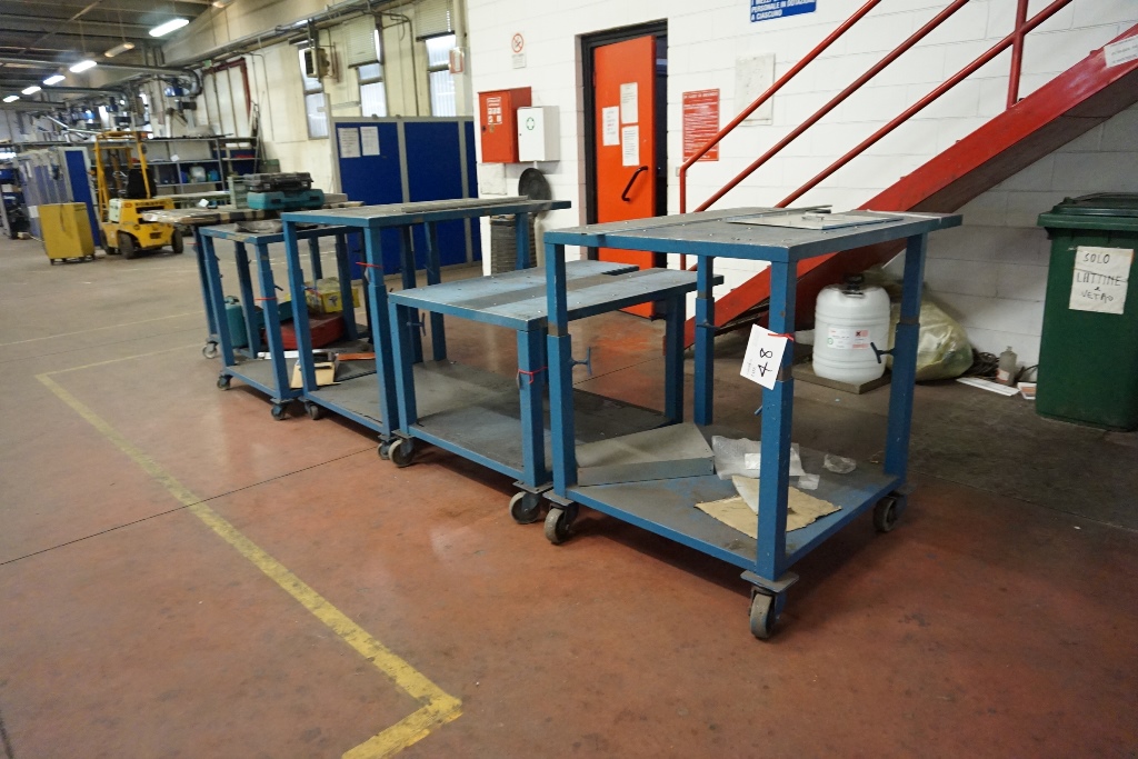 Qty of Adjustable Roller Ball Tables