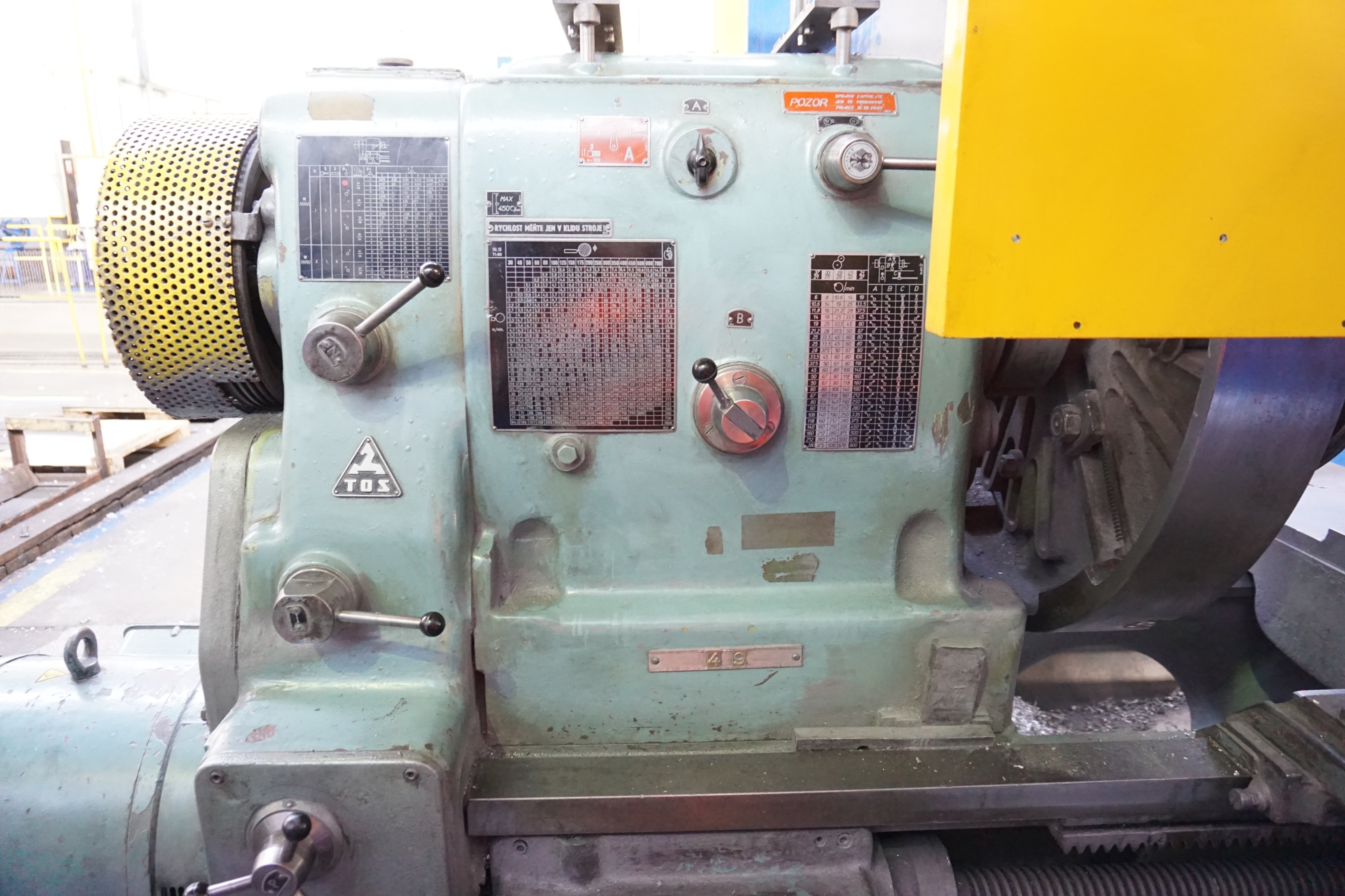 Tos Type Su90a Lathe