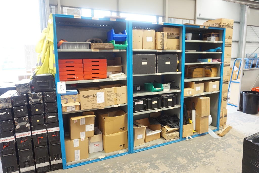 (3) Storage Racks