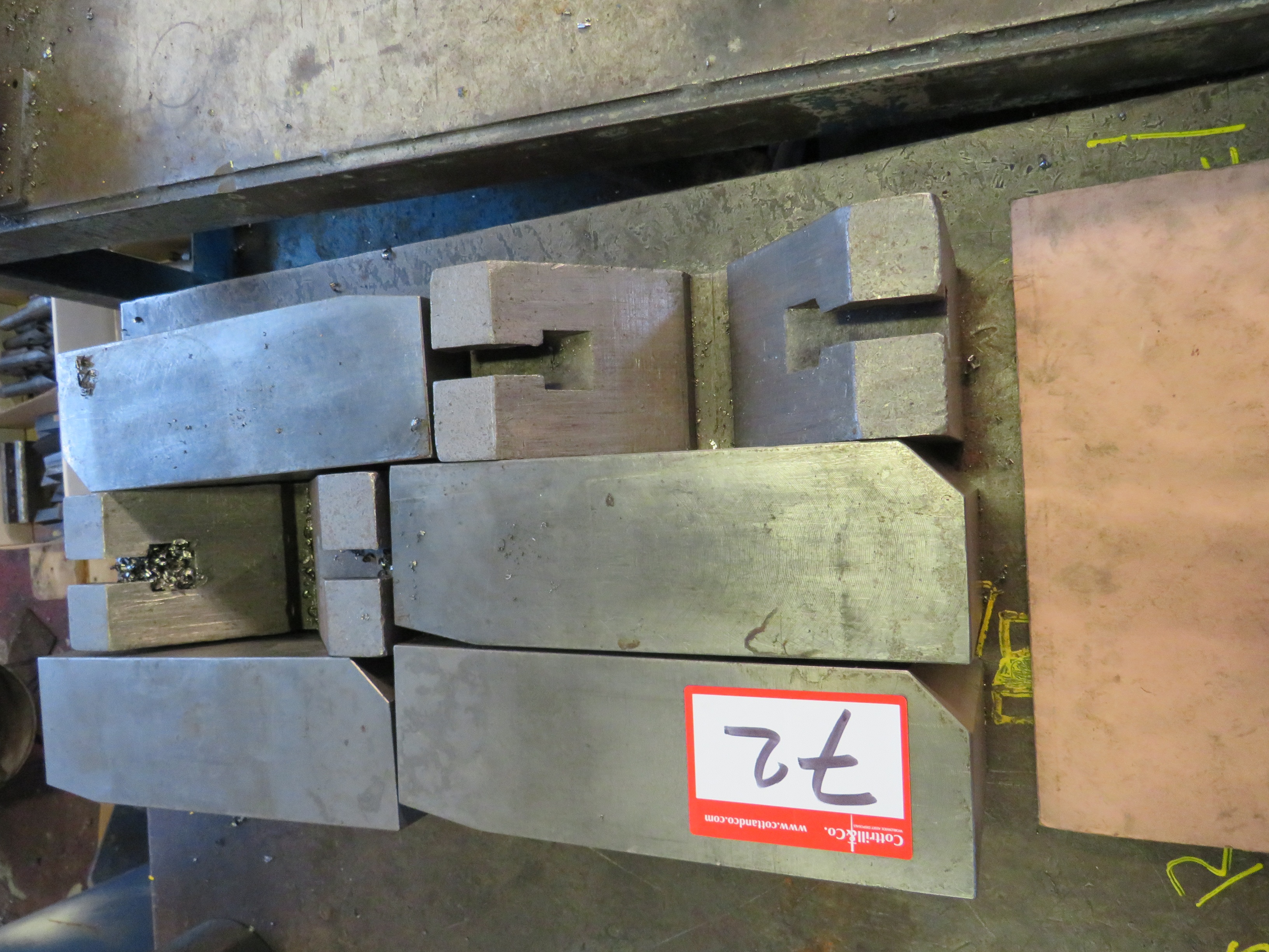 Qty of V Blocks & Riser Blocks