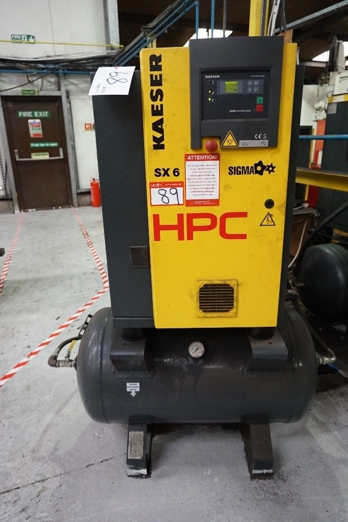 Kaeser SX6 Sigma HPC Compressor