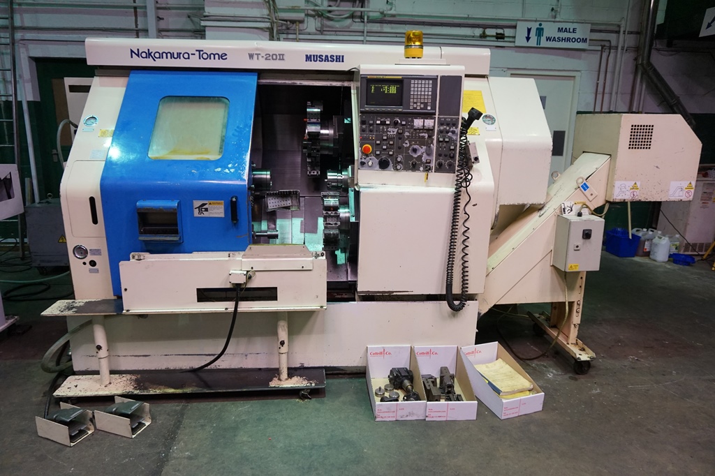 NakamuraTome WT20 II Multiaxis CNC Lathe