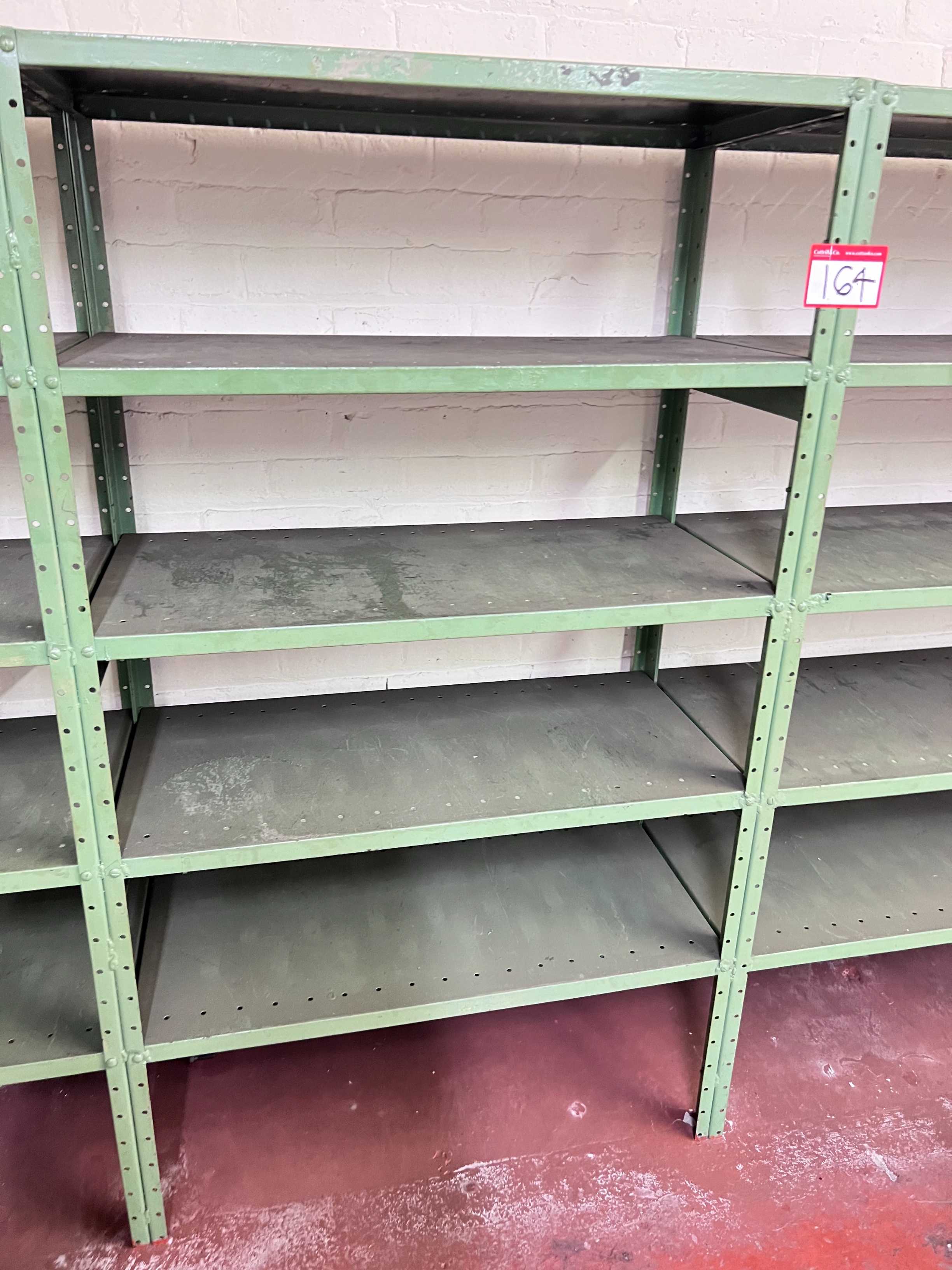 Parts Shelving and Assembly Benches