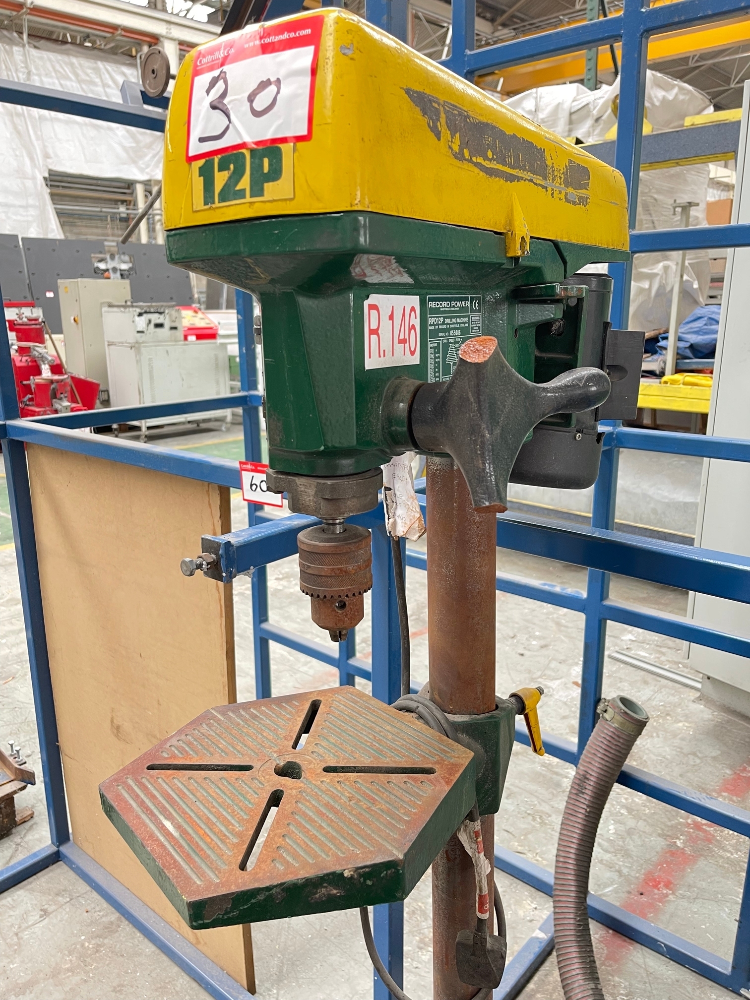 Record Power RPD12P Pedestal Drill
