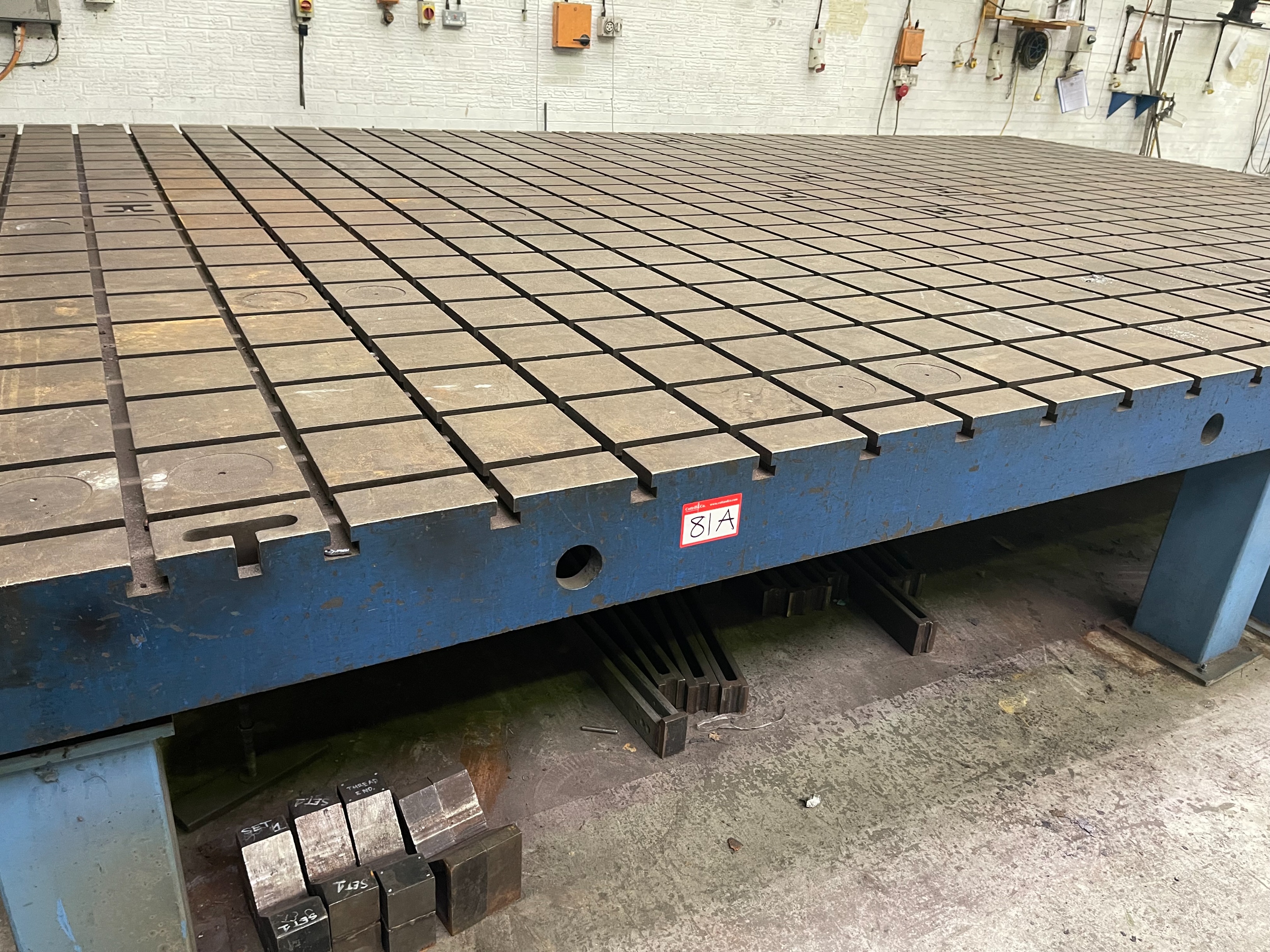 Two Slot Table 3m x 2m Slotted Table