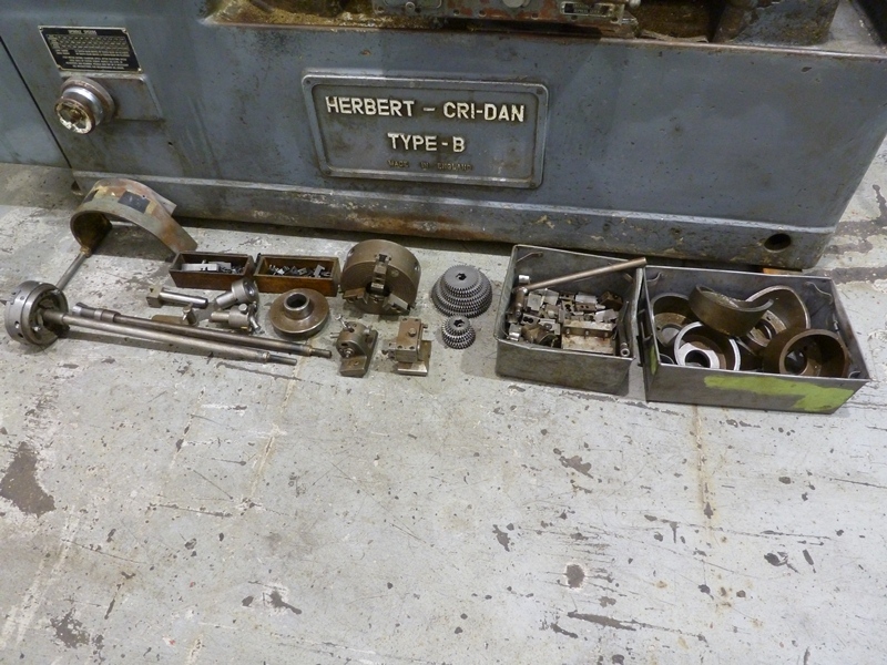 Herbert-Cridan Rapid Threading Lathe