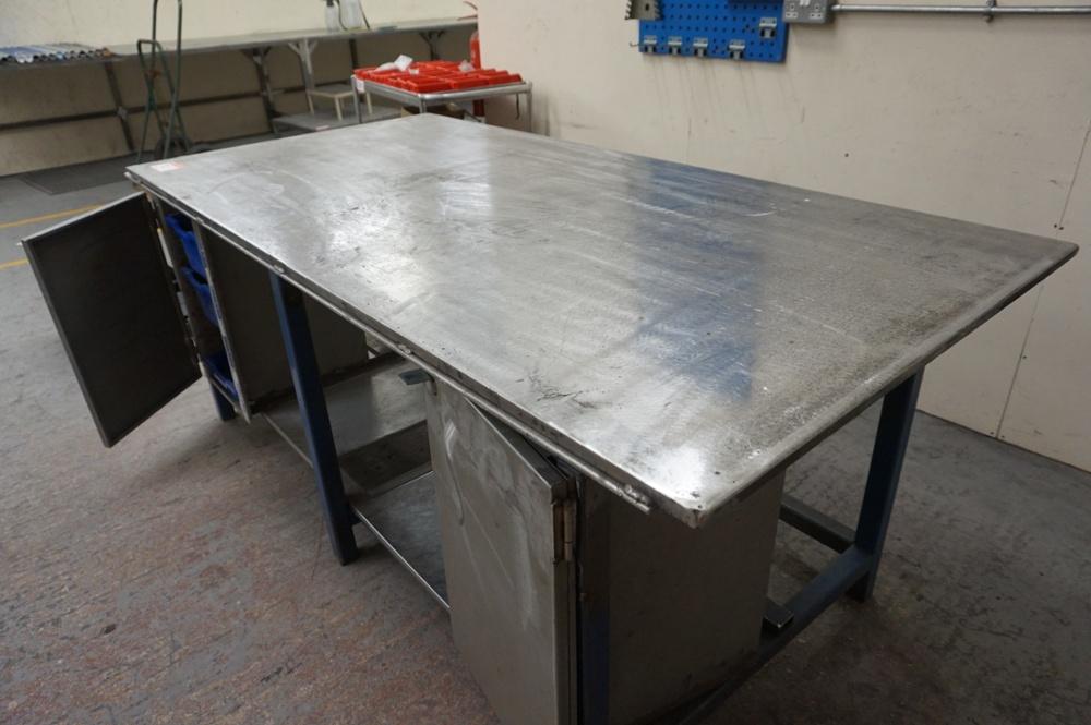 large heavy duty kitchen table