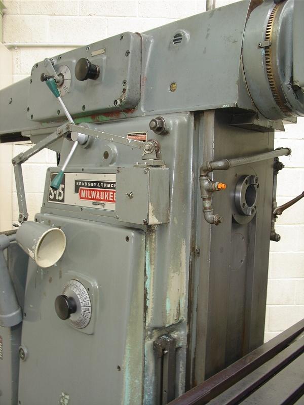 Kearney & Trecker 415 S-15 15″ x 76″ Vertical Milling Machine